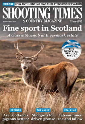 Cover of Shooting Times & Country Magazine