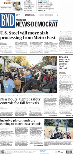 Cover of Belleville News-Democrat