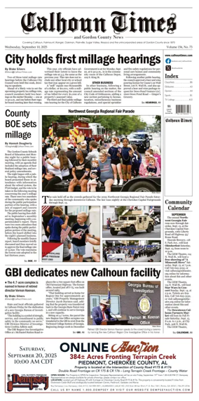 Cover of Calhoun Times