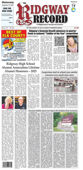 Cover of Ridgway Record