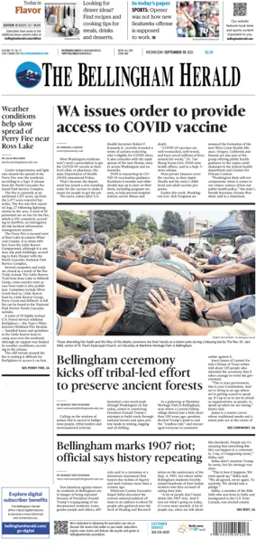 Cover of The Bellingham Herald