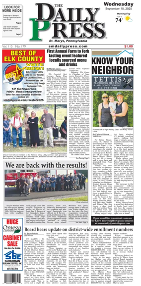 Cover of The Daily Press