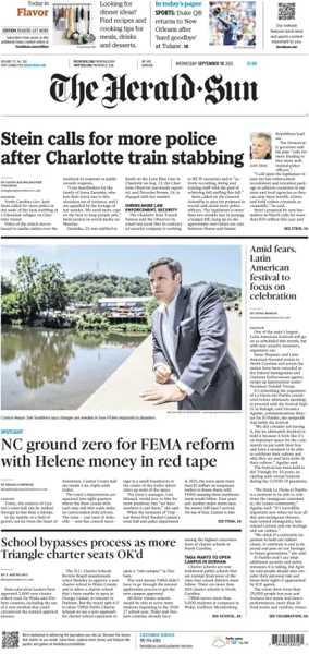 Cover of The Herald Sun