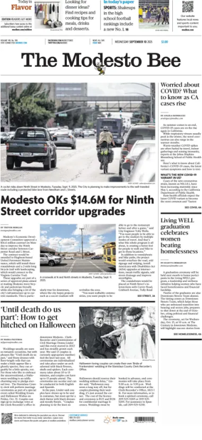 Cover of The Modesto Bee