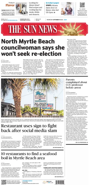 Cover of The Sun News