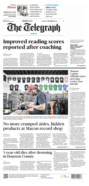 Cover of The Telegraph (Macon)