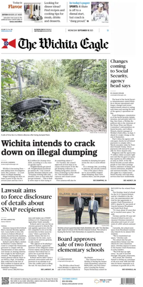 Cover of The Wichita Eagle