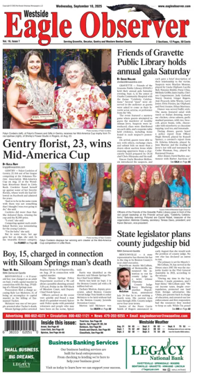 Cover of Westside Eagle-Observer