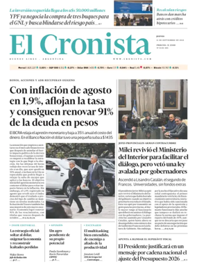 Cover of El Cronista comercial