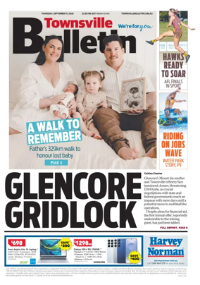 Cover of Townsville Bulletin