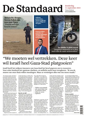 Cover of De Standaard