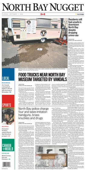 Cover of North Bay Nugget