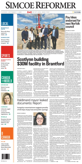 Cover of Simcoe Reformer