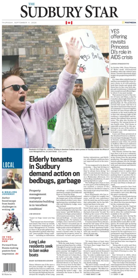 Cover of The Sudbury Star