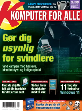Cover of Komputer For Alle (Denmark)