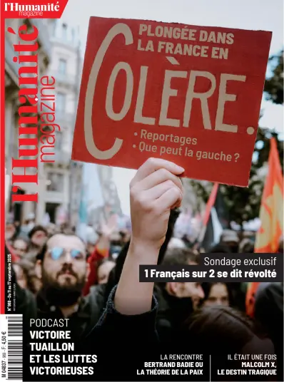 Cover of L'HUMANITE MAGAZINE