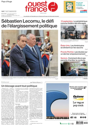 Cover of Ouest France (Pays d'Auge)