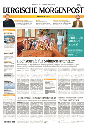 Cover of Bergische Morgenpost Wermelskirchen/Hückeswagen/Radevormwald