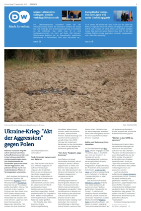 Cover of Deutsche Welle (German edition)