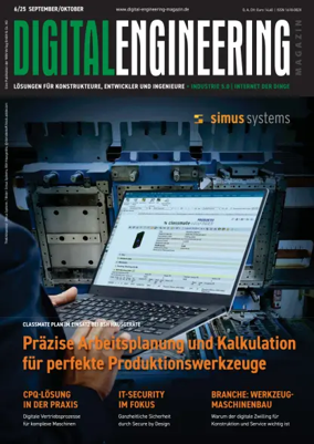 Cover of Digital Engineering Magazin