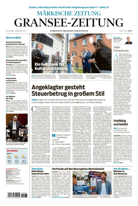 Cover of Gransee-Zeitung