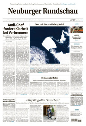 Cover of Neuburger Rundschau