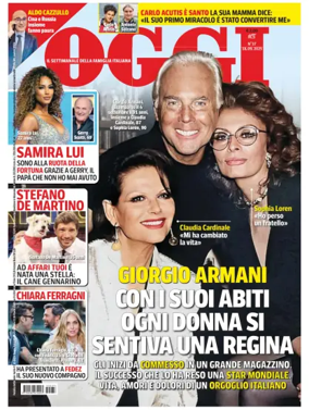 Cover of Oggi    