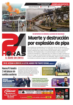 Cover of 24 Horas - El diario sin limites