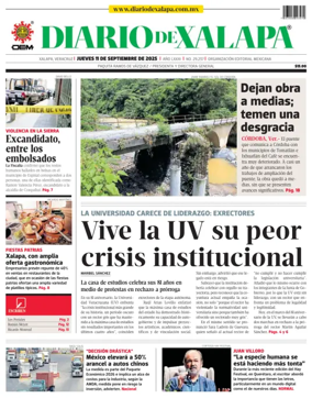 Cover of Diario de Xalapa