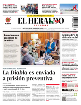 Cover of El Heraldo de Juarez