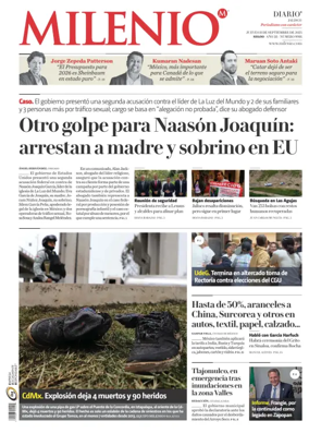 Cover of Milenio Jalisco