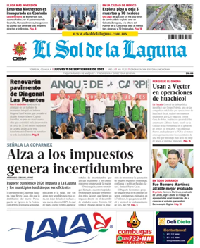 Cover of Noticias del Sol de la Laguna
