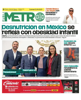 Cover of Publimetro Guadalajara