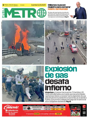 Cover of Publimetro Quintana Roo