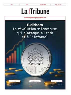 Cover of La Nouvelle Tribune