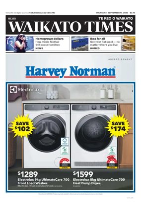 Cover of Waikato Times