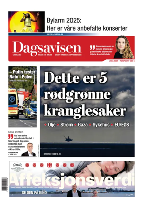Cover of Dagsavisen
