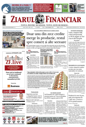 Cover of Ziarul Financiar