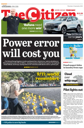Cover of The Citizen (KZN)