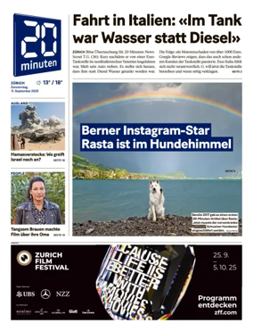 Cover of 20 Minuten - Zurich