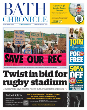 Cover of Bath Chronicle