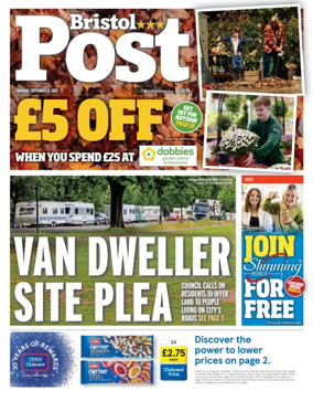 Cover of Bristol Post