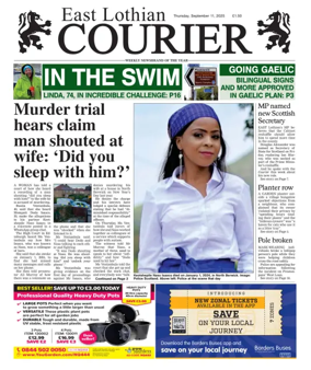 Cover of East Lothian Courier