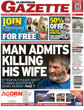 Cover of Glamorgan Gazette