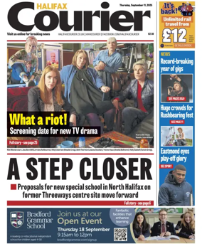 Cover of Halifax Courier