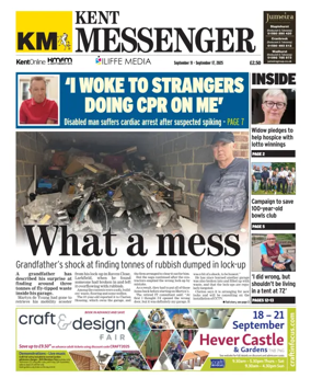 Cover of Kent Messenger Maidstone