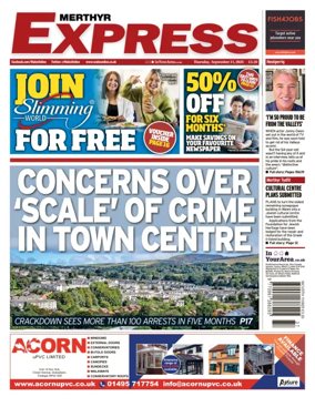 Cover of Merthyr Express