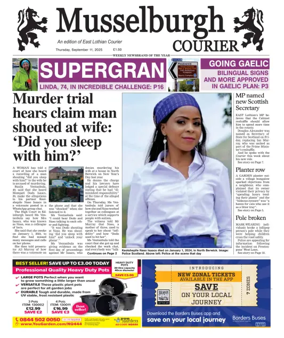 Cover of Musselburgh Courier
