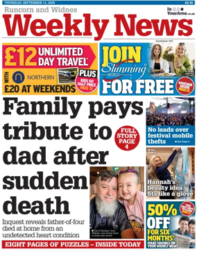 Cover of Runcorn & Widnes Weekly News