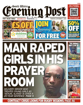 Cover of South Wales Evening Post